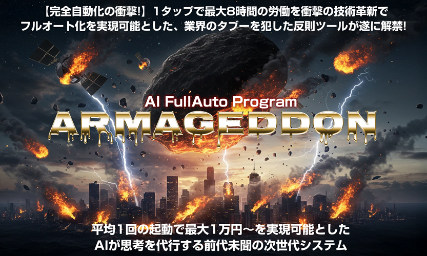 森山哲夫の『APA アルマゲドン』でブログ運営を劇的に効率化！完全自動化を実現する次世代ツールを特典付きでレビュー